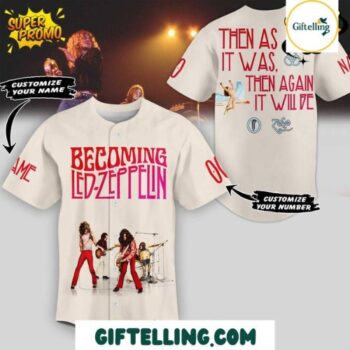 Becoming Led Zeppelin 2025 Custom Baseball Jersey