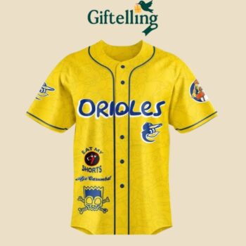 Baltimore Orioles x The Simpsons 2025 Jersey Limited Edition