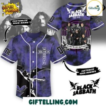 Black Sabbath 1968–2025 Limited Edition Jersey