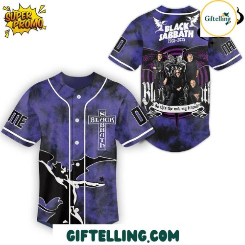 Black Sabbath Band Limited Edition Jersey4