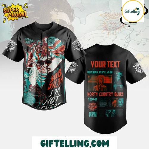 Bob Dylan 2025 Custom Baseball Jersey