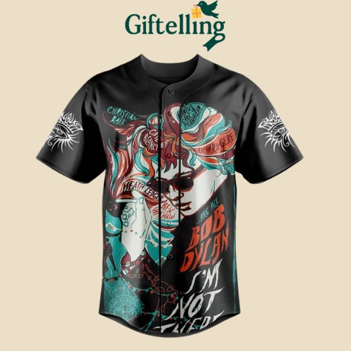 Bob Dylan New 2025 Your Text Baseball Jersey 4