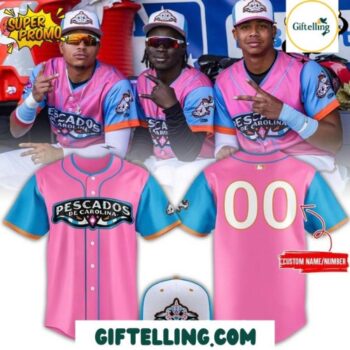 Carolina Mudcats Pescados 2025 Baseball Jersey
