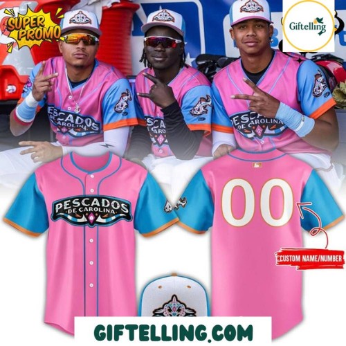 Carolina Mudcats Pescados 2025 Baseball Jersey