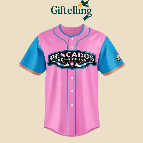 Carolina Mudcats Pescados De Carolina 2025 Jersey 4