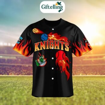 The Charlotte Knights 2025 Limited Edition Black Jersey from MajestyWears