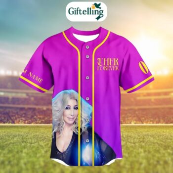 The Cher Forever IF I COULD TURN BACK TIME 2025 Limited Edition Jersey