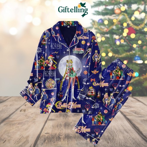 Sailor Moon Cosmos 2-Piece Pajama Set For Christmas