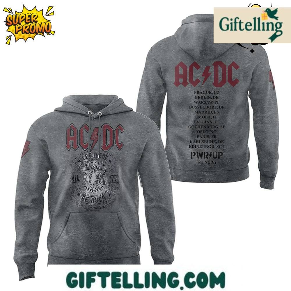 ACDC Power Up Tour Limited Edition Hoodie
