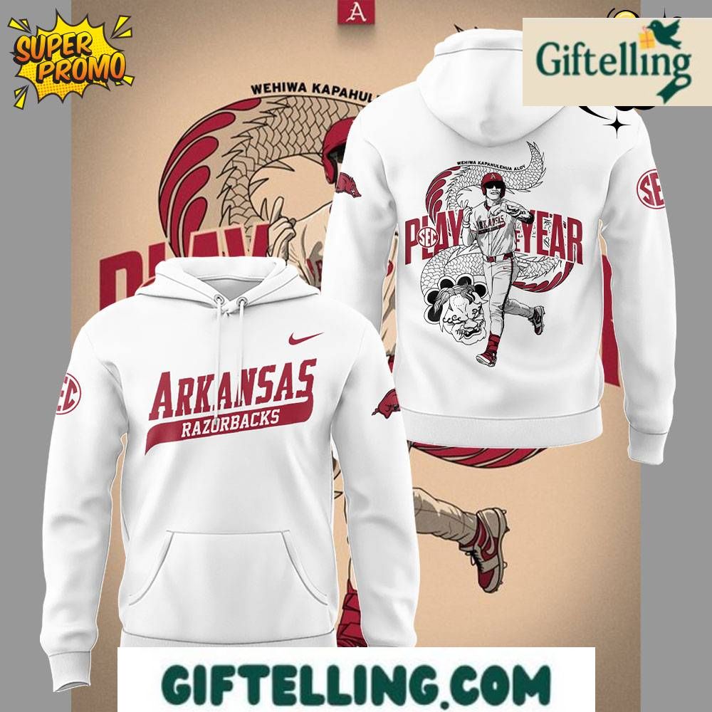 Arkansas Razorback x Wehiwa Aloy SEC Hoodie Player of the Year