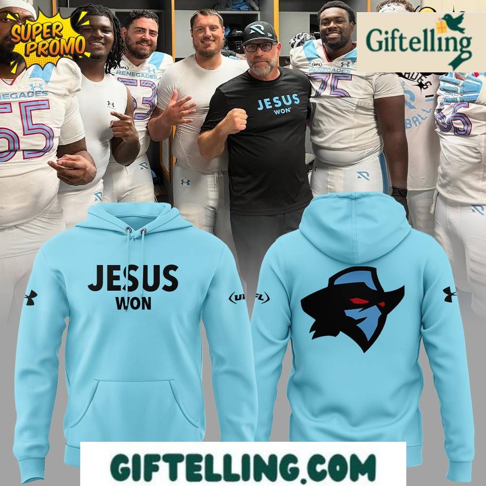 Arlington Renegades JESUS WON Special Hoodie