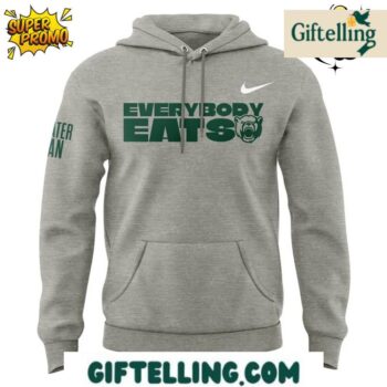 Baylor Bears Every Body Eat's Grey Hoodie Limited Edition that captures the championship mentality and collective spirit defining Bears athletics