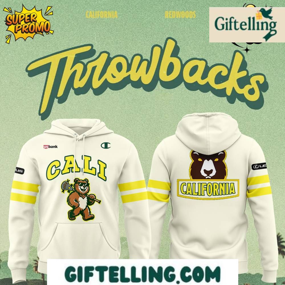 California Redwoods Throwbacks Hoodie 2025 Limited Edition