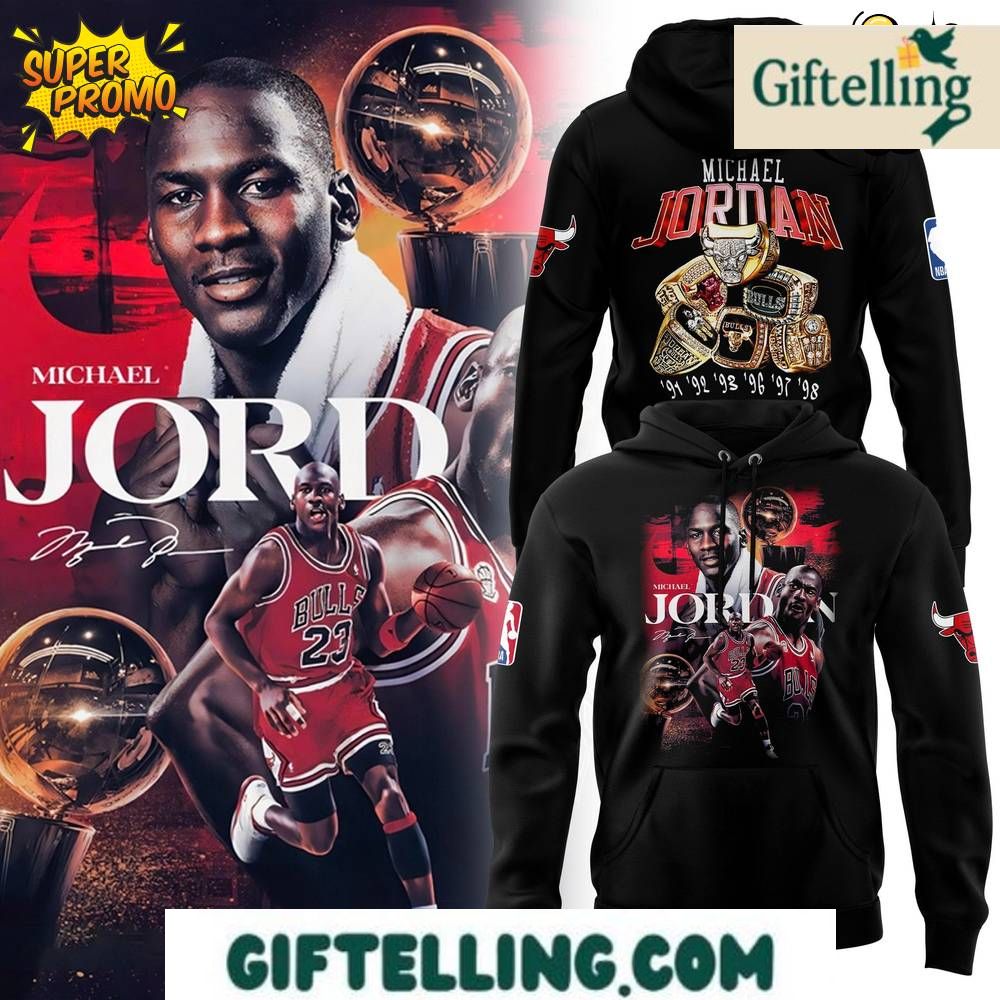 Chicago Bulls Michael Jordan Hoodie 2025 Limited Edition