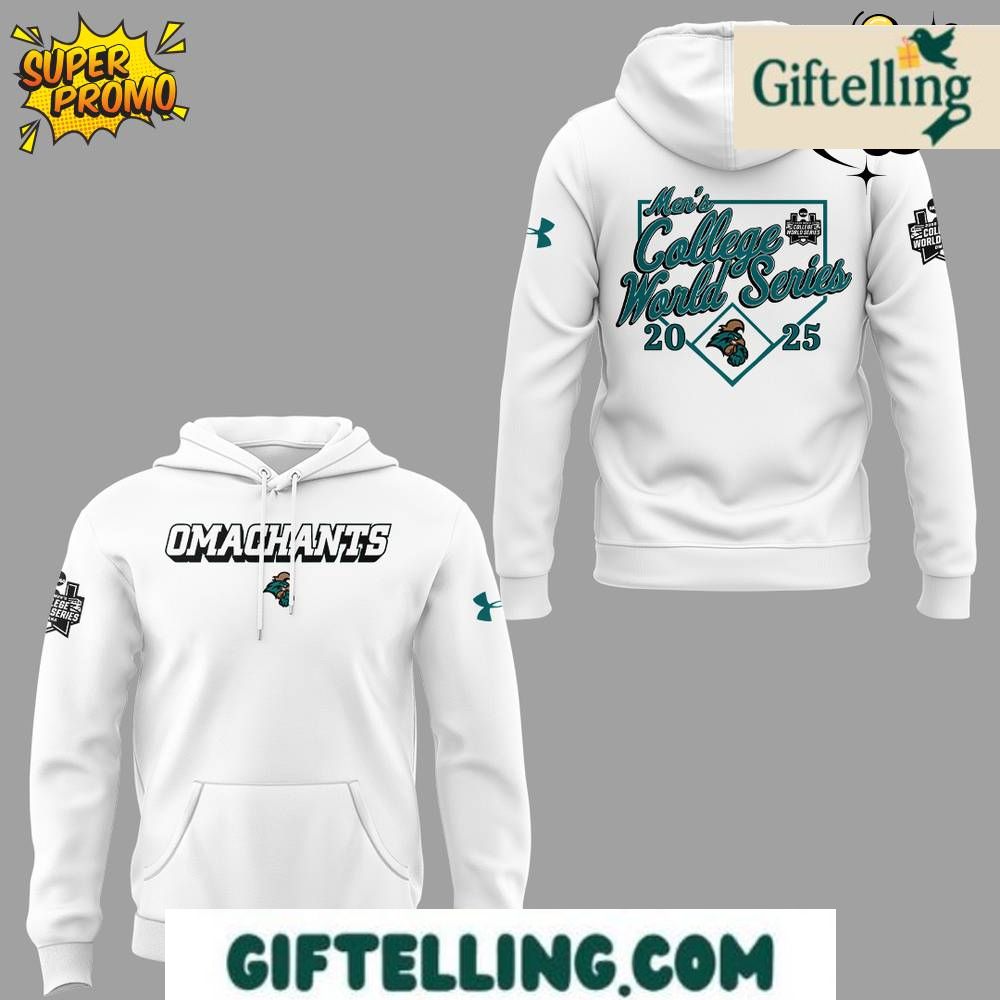 Celebrate coastal baseball excellence with the Coastal Carolina Baseball Hoodie 2025 Limited Edition