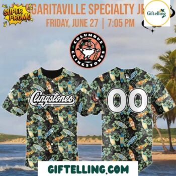 Columbus Clingstones Margaritaville Jersey 2025