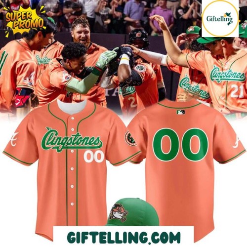 Columbus Clingstones Peach Jersey 2025