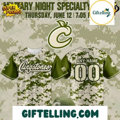 Columbus Clingstones Military Jersey 2025