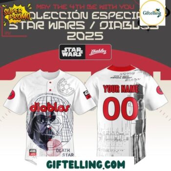 Diablos Rojos x Star War Custom Jersey 2025