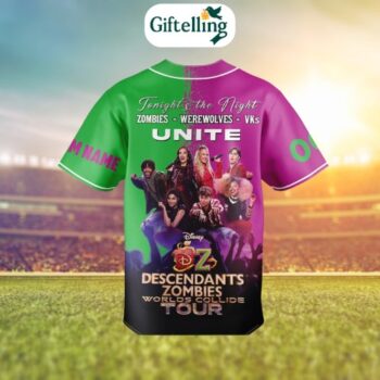 A Disney Descendants Zombies Worlds jersey that dares to bring worlds together