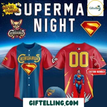 El Paso Chihuahuas Superman Jersey 2025 Edition