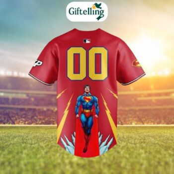 Be the hero of the ballpark with this El Paso Chihuahuas Superman 2025 Jersey