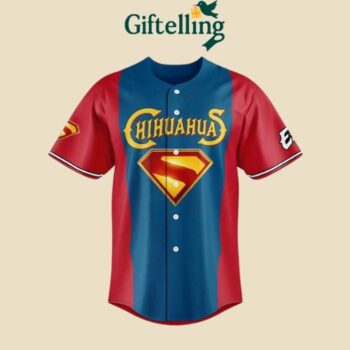 El Paso Chihuahuas Superman Jersey 2025 Edition