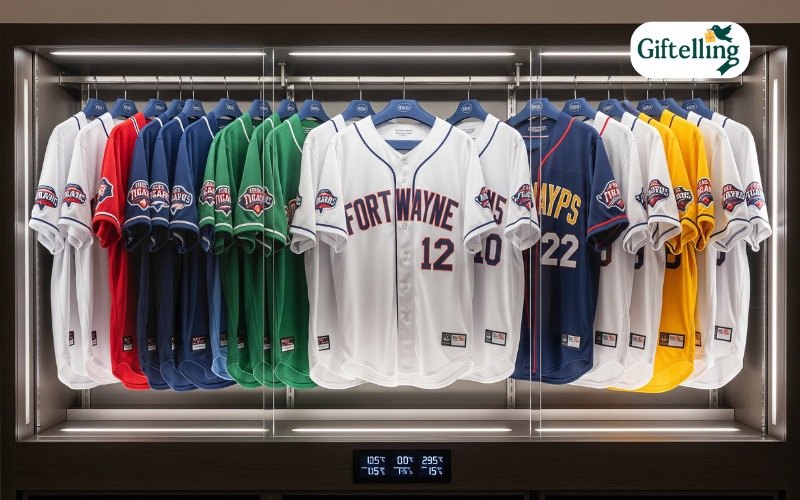 Fort Wayne TinCaps players in action wearing the new 2025 limited edition white jerseys during gameplay at Parkview Field