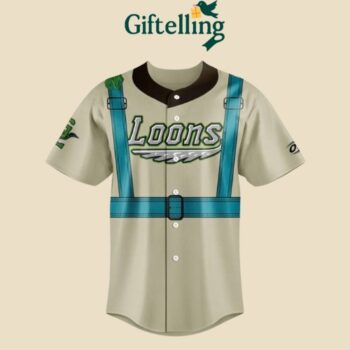 Great Lakes Loons Game Worn Star Wars Custom Jersey