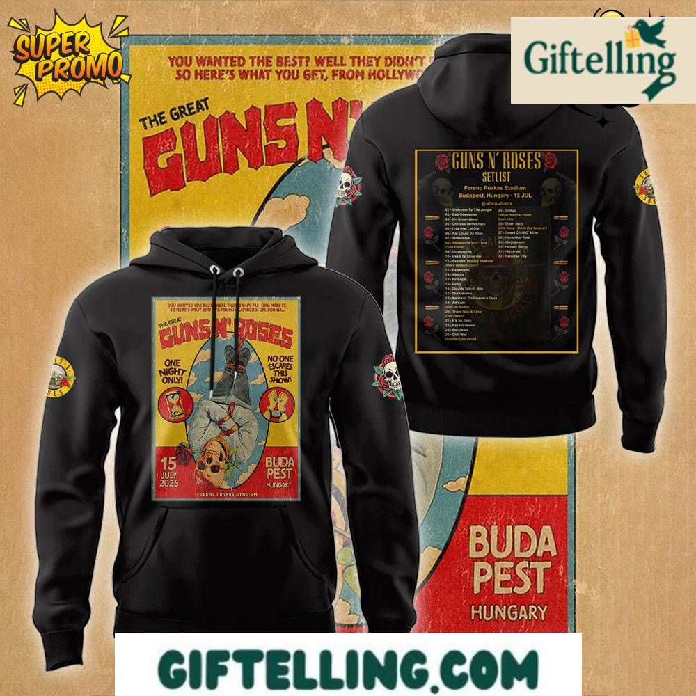 Guns N' Roses New 2025 Special Hoodie