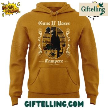 Celebrate Nordic rock passion with the Guns N' Roses Tampere Hoodie Tour 2025 For Fans