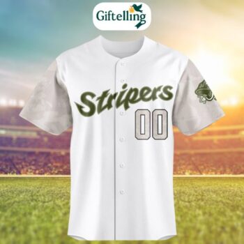 The Gwinnett Stripers Armed Forces Jersey lets you wear all three