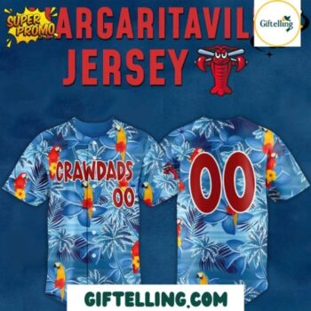 Margaritaville Night Personalized Baseball Jersey 2025