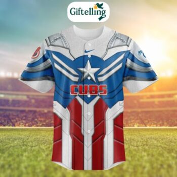 Iowa Cubs Captain America Jersey 2025 lets you rep your squad with superhero style