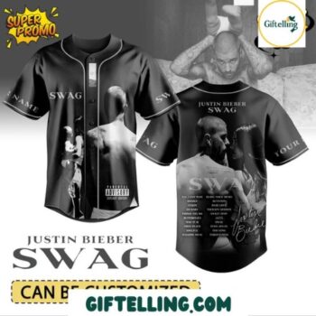 Justin Bieber SWAG Baseball Jersey - Gift For Fans!