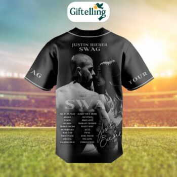 The Justin Bieber SWAG Baseball Jersey delivers more than hype—it delivers identity