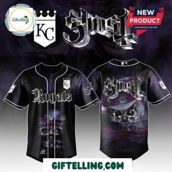 Kansas City Royals MLB GHOST Baseball Jersey