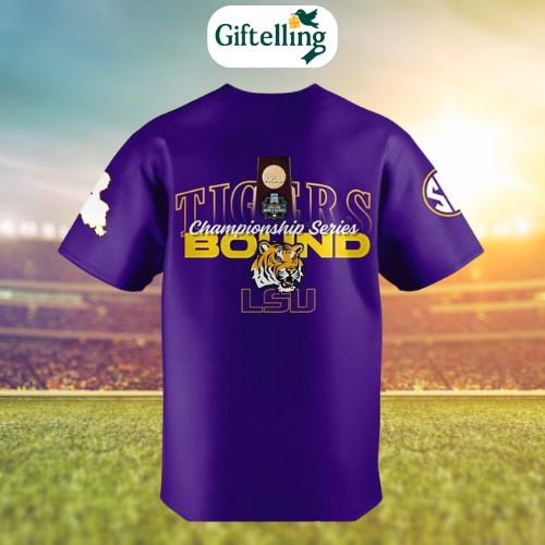 The LSU Tigers Baseball Jersey 2025 Mens CWS Omaha isn’t just a celebration of the team