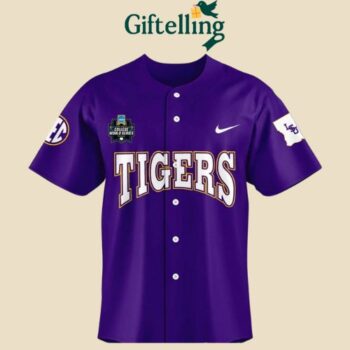 LSU Tigers Baseball Jersey 2025 CWS Limited