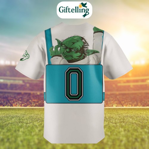 This jersey isn't just a fan piece; it's the official commemorative design for Star Wars Jersey Night 2025 at Coca-Cola Park