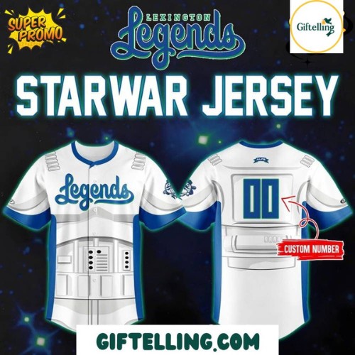 Lexington Legends Star Wars Jersey 2025 Edition