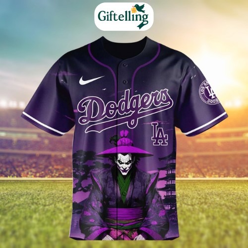 The 2025 Los Angeles Dodgers Joker jersey combines baseball pride with comic book rebellion in a limited edition drop that’s already turning heads