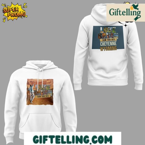 Luke Bryan Farm Tour 2025 In Cheyenne Limited Edition Hoodie