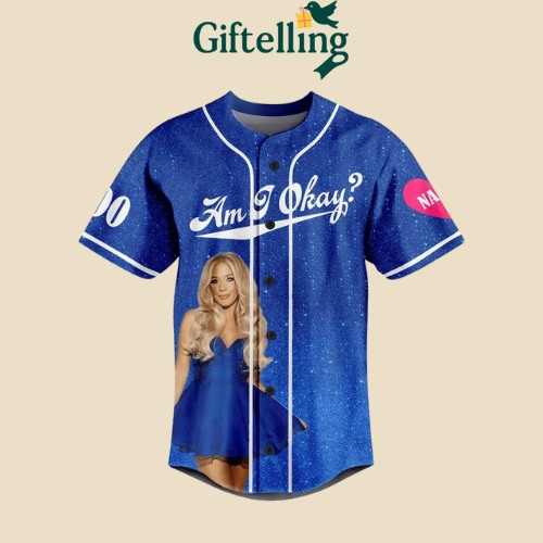 Megan Moroney Am I Okay Baseball Jersey 4