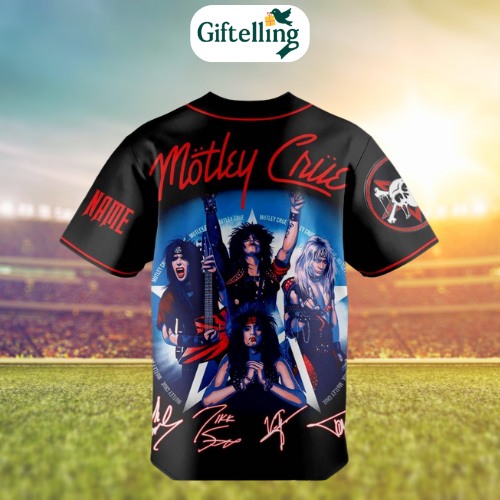 This baseball jersey combines a tribute to one of rock’s most iconic bands with the laid-back