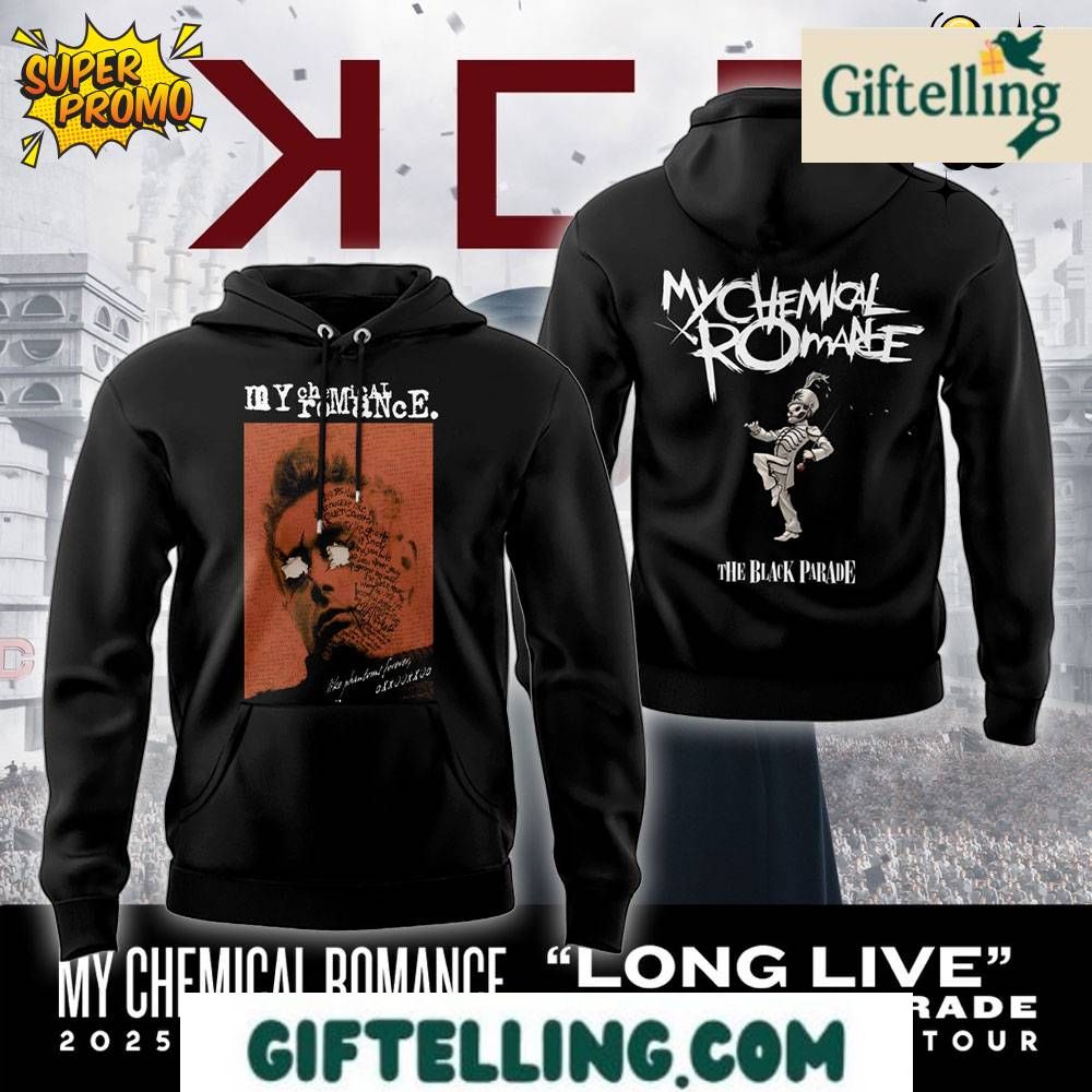 My Chemical Romance Hoodie The Black Parade MCR Tour