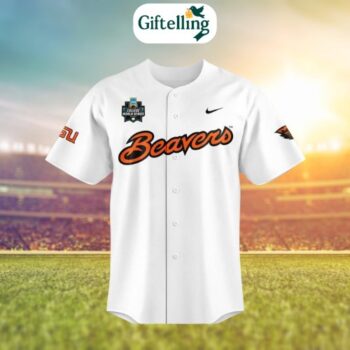 Oregon State Beavers mens college world white jersey 2025 delivers unmatched style and comfort