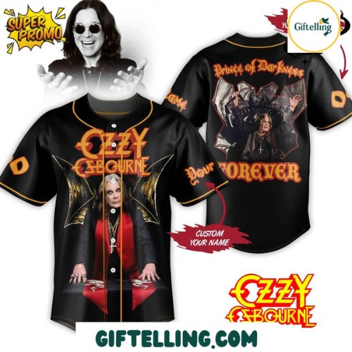 Ozzy Osbourne Prince of Darkness jersey 2025