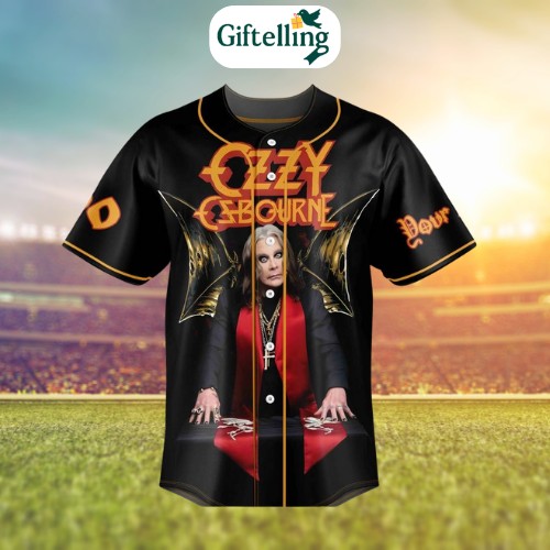 Ozzy Osbourne Prince of Darkness jersey turns any outing into an encore-worthy performance