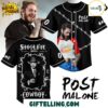 he “Should’ve Been a Cowboy” Post Malone baseball jersey blends stage presence with a country heart,
